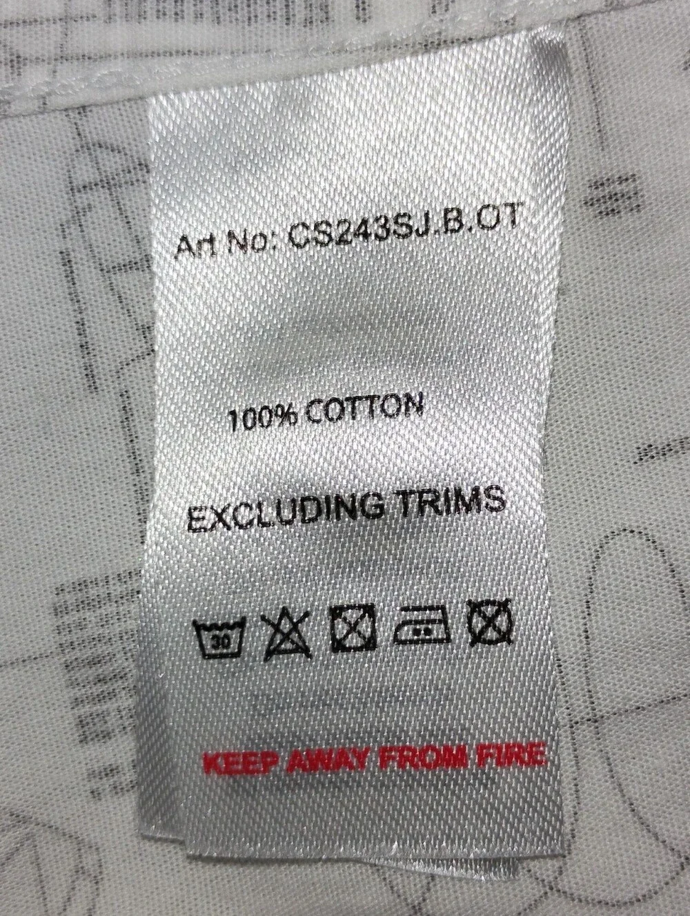 Casual Men's Button-Down Shirt in White with Airplane Print